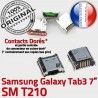 Samsung Galaxy Tab 3 T210 USB ORIGINAL Dock Dorés inch Connecteur Pins charge Connector Chargeur à TAB 7 Prise de souder SM Micro