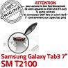 Samsung Galaxy Tab3 SM-T2100 USB Chargeur TAB3 Dock MicroUSB Pins Connector Dorés ORIGINAL à charge souder SLOT Prise de Qualité Fiche