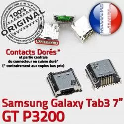 SLOT Galaxy Connector TAB3 Fiche Prise GT-P3200 à souder ORIGINAL charge Tab3 de Pins Samsung USB Chargeur Dock MicroUSB Qualité Dorés