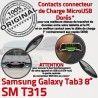 SM-T315 Micro USB TAB3 Charge TAB Connecteur Samsung MicroUSB Contacts Dorés Réparation Galaxy de Qualité SM ORIGINAL 3 OFFICIELLE Chargeur T315 Nappe