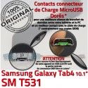 Samsung Galaxy TAB 4 SM-T531 Ch Qualité Dorés Chargeur ORIGINAL Charge Nappe MicroUSB Contacts Connecteur de TAB4 Réparation OFFICIELLE