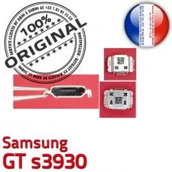 ORIGINAL Flex souder USB GT Connector Portable Chargeur Prise Micro Samsung à Pins Connecteur de Dorés Dock charge C s3930