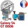 Samsung Galaxy S4 GT i9506 LTEAS Micro-SD Dorés Connector Reader Connecteur Lecteur ORIGINAL Carte Memoire SIM Contacts Nappe Qualité