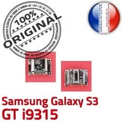 Samsung de S3 C i9315 Prise souder USB Micro charge Connector à ORIGINAL Pins Chargeur Dorés Galaxy Connecteur Flex Dock GT