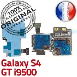 Memoire Connecteur SIM Qualité Nappe S S4 Dorés Contacts Micro-SD Carte Galaxy Samsung Reader ORIGINAL GT Connector i9500 Lecteur