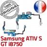 Samsung ATIV S GT i8750 C Charge Nappe Connecteur Chargeur ORIGINAL Prise Qualité OFFICIELLE RESEAU Antenne Microphone MicroUSB