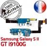 Samsung Galaxy S2 GT i9100G C Antenne Charge Chargeur MicroUSB Prise Qualité Microphone RESEAU Nappe ORIGINAL OFFICIELLE Connecteur