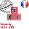 Samsung SCH i329 C USB Portable Connector Chargeur Dock Dorés de Connecteur charge souder Pins Micro Prise ORIGINAL Flex à