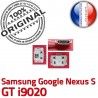 Samsung Google Nexus GT i9020 C Dorés à Dock Micro Connector S USB Chargeur charge souder Pins Connecteur de Flex Prise ORIGINAL